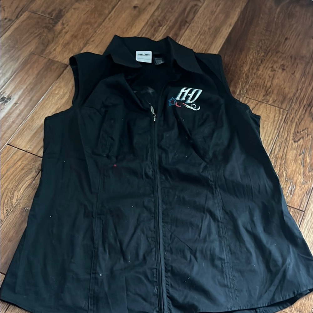 Black HD Sleeveless Vest